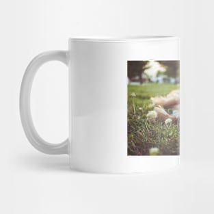 Spaniel Dog and Dandelion Mug